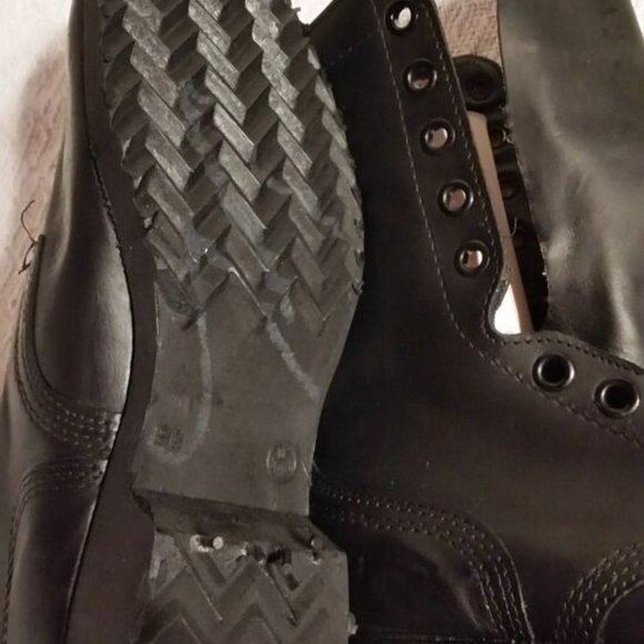 NEW US MILITARY RO-SEARCH BLACK POLISHED LEATHER COMBAT BOOTS ALL SIZES main image 8